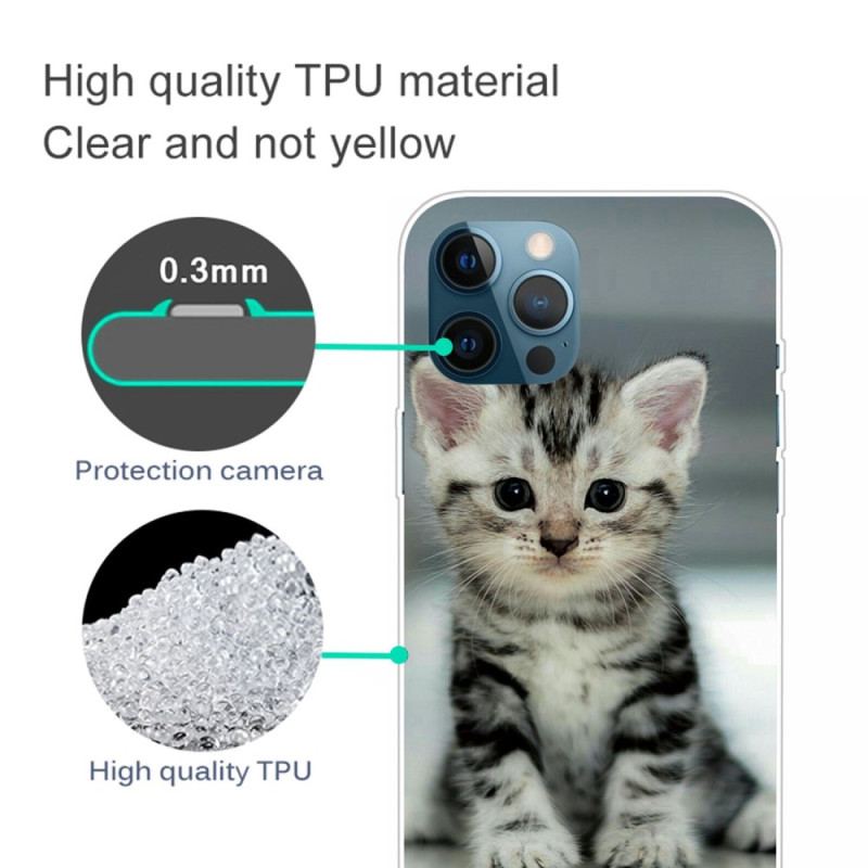 Capa Para iPhone 14 Pro Max Gatinho