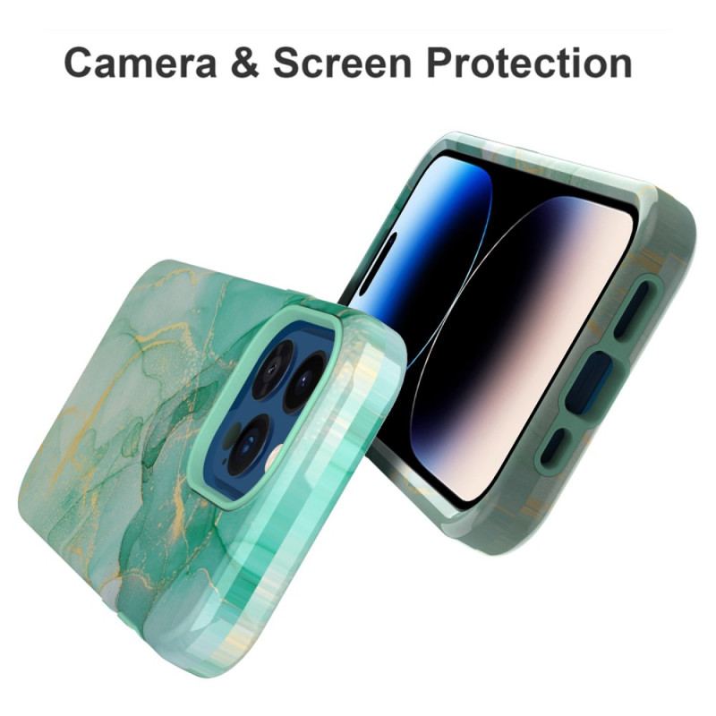 Capa Para iPhone 14 Pro Max Mármore Fabuloso