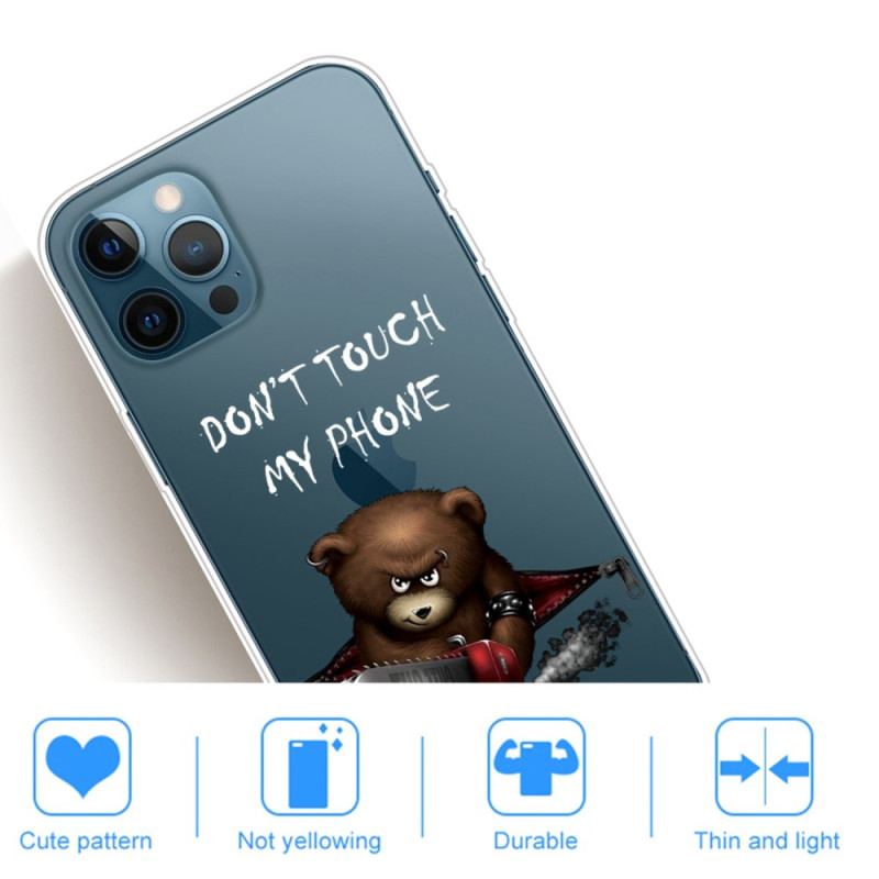 Capa Para iPhone 14 Pro Max Marte Urso Perigoso