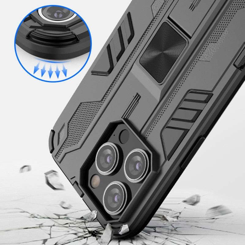 Capa Para iPhone 14 Pro Max Suporte Removível Vertical E Horizontal