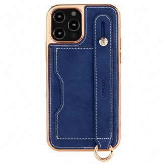 Capa Para iPhone 14 Pro Max Titular Do Cartão Com Alça De Apoio Vietao