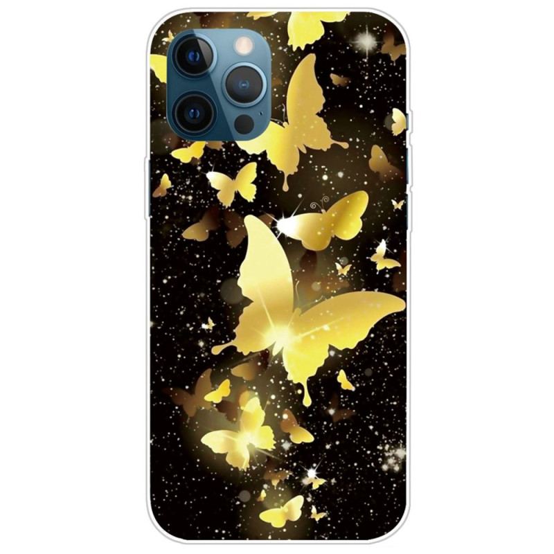 Capa Para iPhone 14 Pro Max Variações De Borboletas