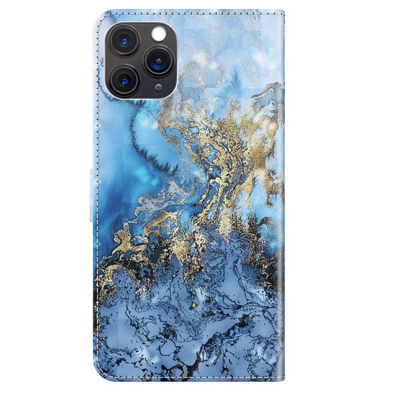 Capa Folio Para iPhone 15 Pro De Cordão Design 3d Com Alça