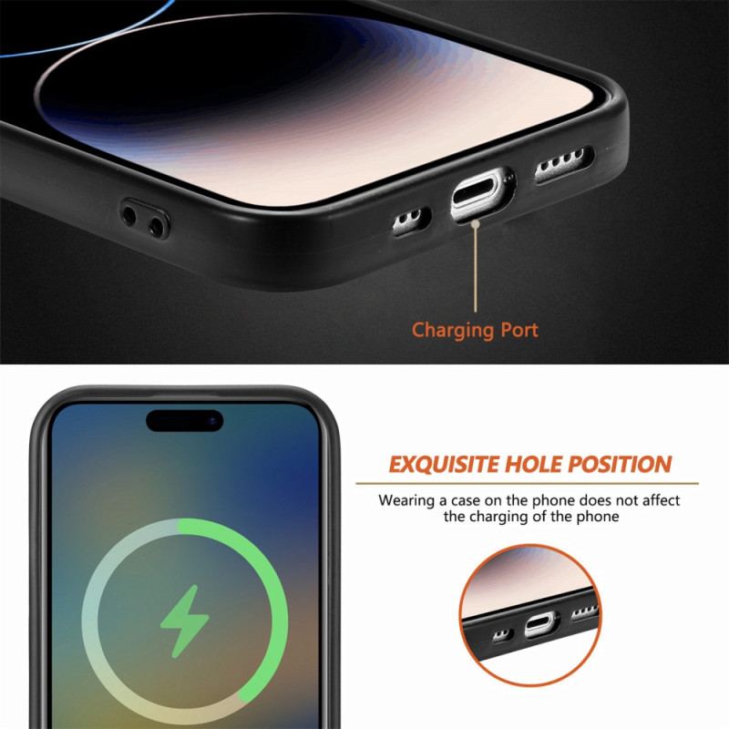 Capa Para iPhone 15 Pro Compatível Com Magsafe Flashy