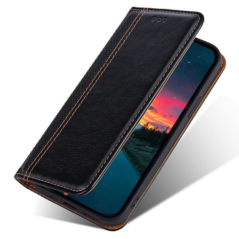 Capa De Celular Para Sony Xperia 10 IV Flip Couro Falso Vintage