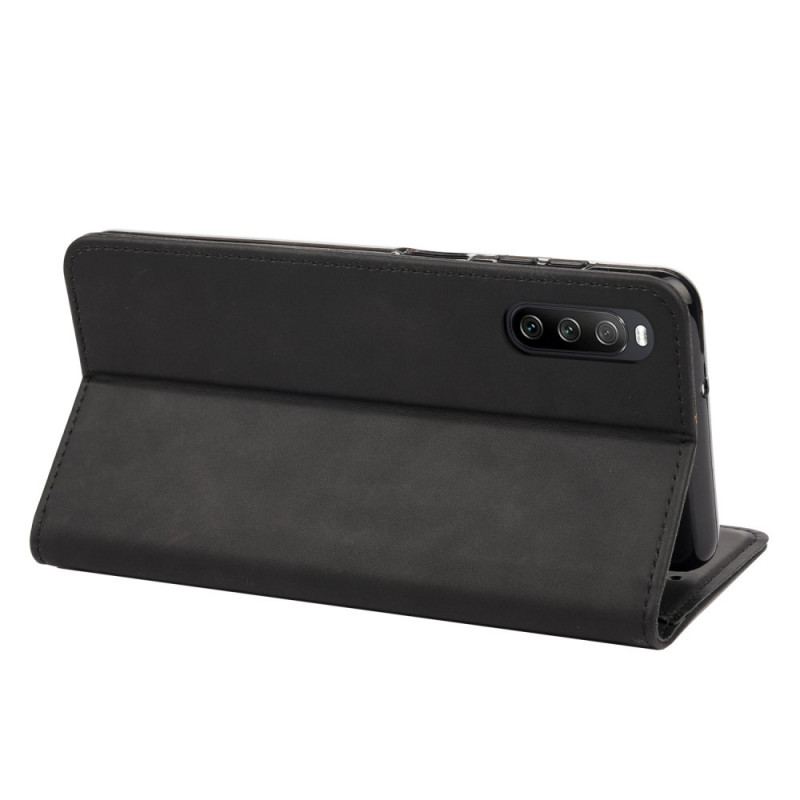 Capa De Celular Para Sony Xperia 10 IV Flip Dois Tons