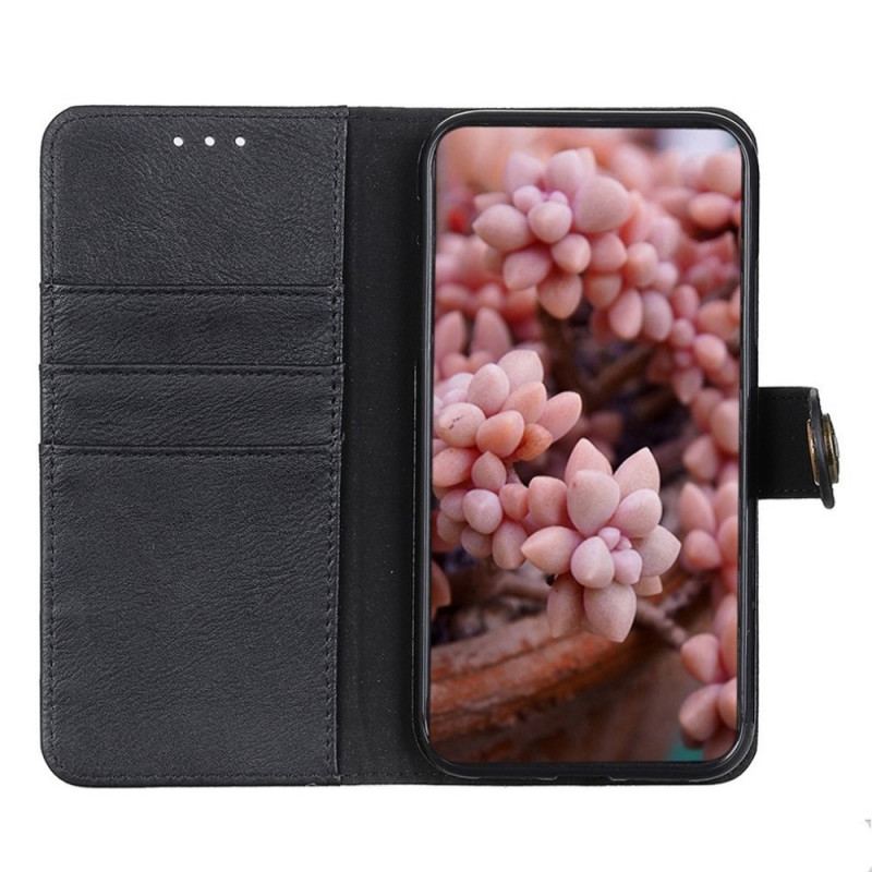 Capa De Couro Para Sony Xperia 10 IV Imitação De Couro Khazneh