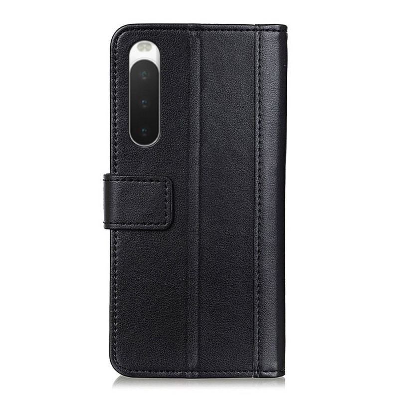 Capa Flip Para Sony Xperia 10 IV Estilo De Couro