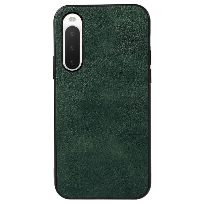 Capa Para Sony Xperia 10 IV Estilo Couro Lichia
