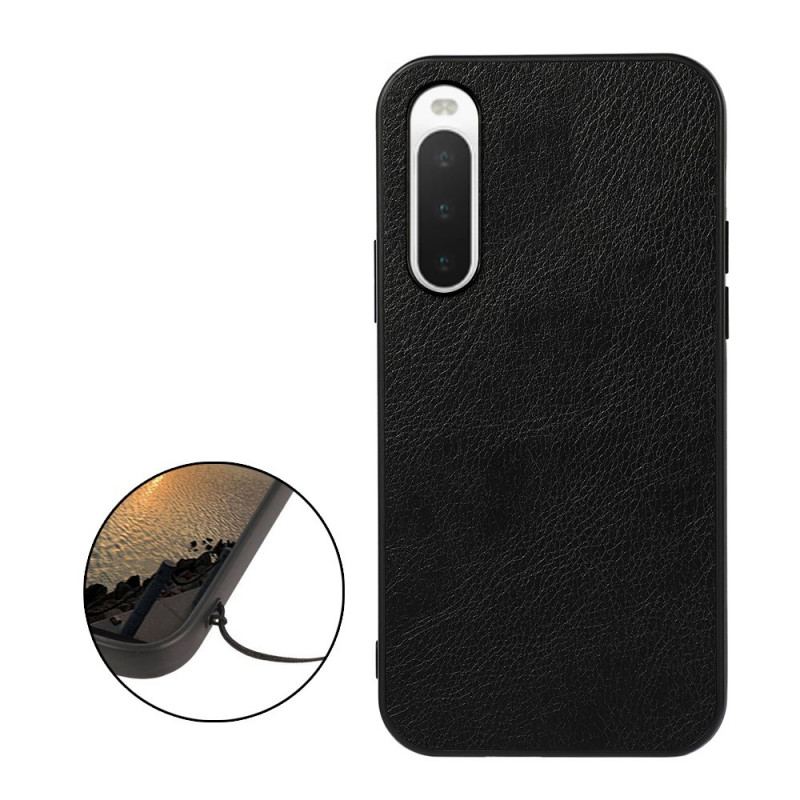 Capa Para Sony Xperia 10 IV Estilo Couro Lichia