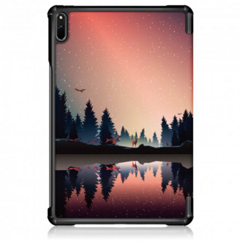 Capa De Celular Para Huawei MatePad 11 (2021) Floresta Reforçada