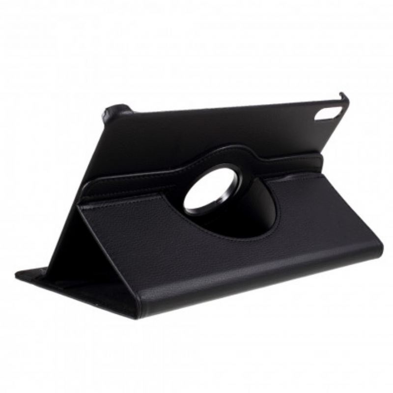 Capa De Couro Para Huawei MatePad 11 (2021) Couro Sintético De Lichia Giratório Em 360°