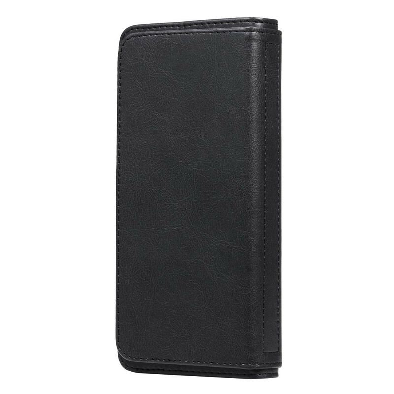 Capa Folio Para Realme C11 Titular De Cartão Multifuncional Para 10