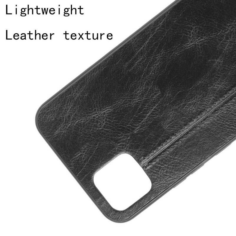 Capa Para Realme C11 Costura De Couro Estilo