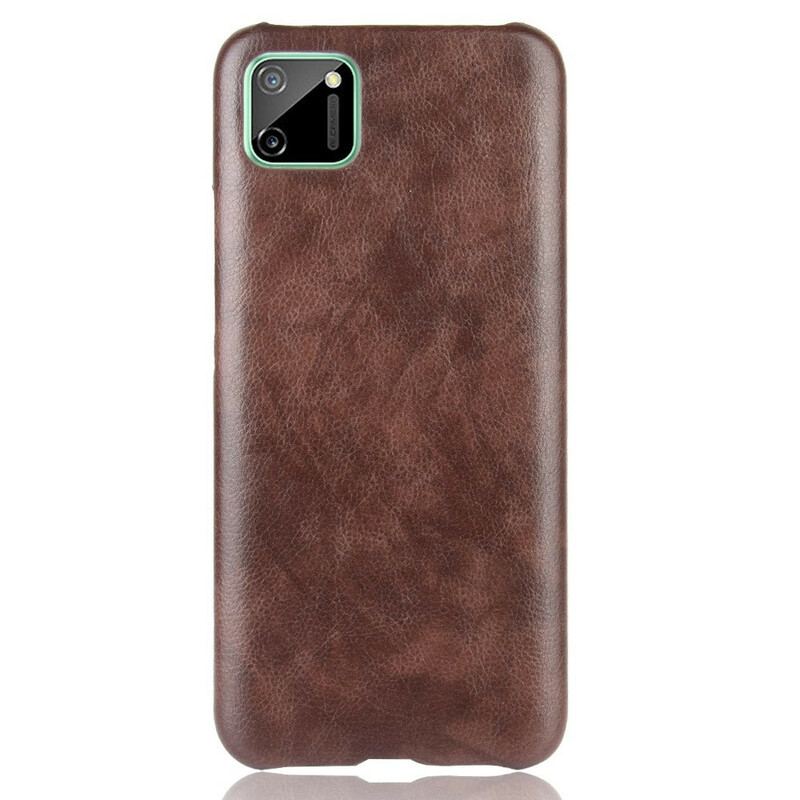 Capa Para Realme C11 Efeito Couro De Desempenho Lichia