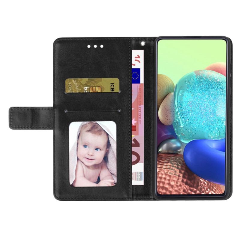 Capa Flip Para Realme C30 De Cordão Corda Y Linhas