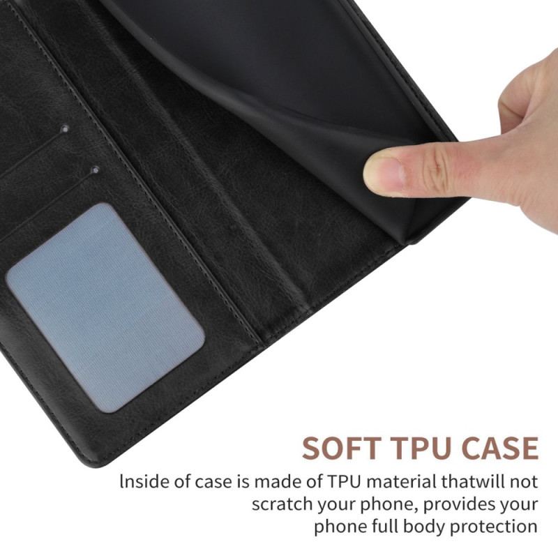 Capa Flip Para Realme C30 De Cordão Corda Y Linhas