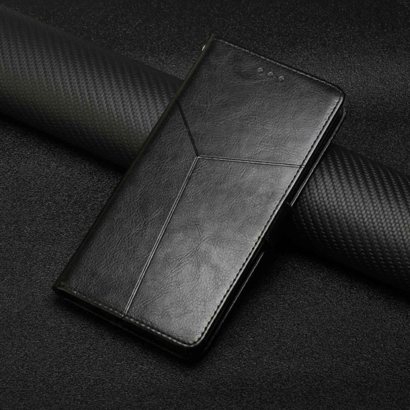 Capa Flip Para Realme C30 De Cordão Corda Y Linhas