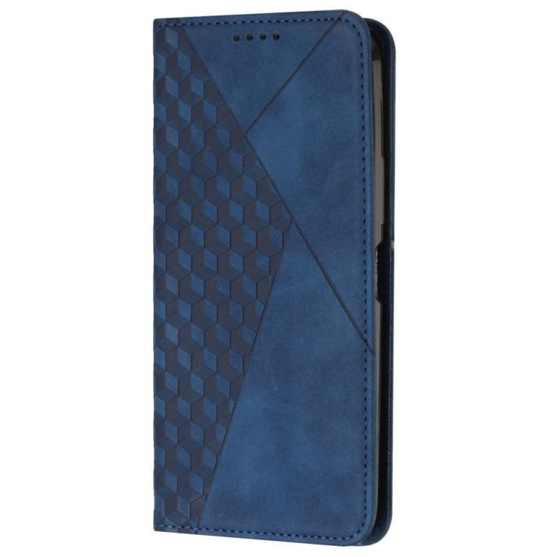Capa De Celular Para Xiaomi Redmi 10C Flip Estilo Couro Padrão 3d