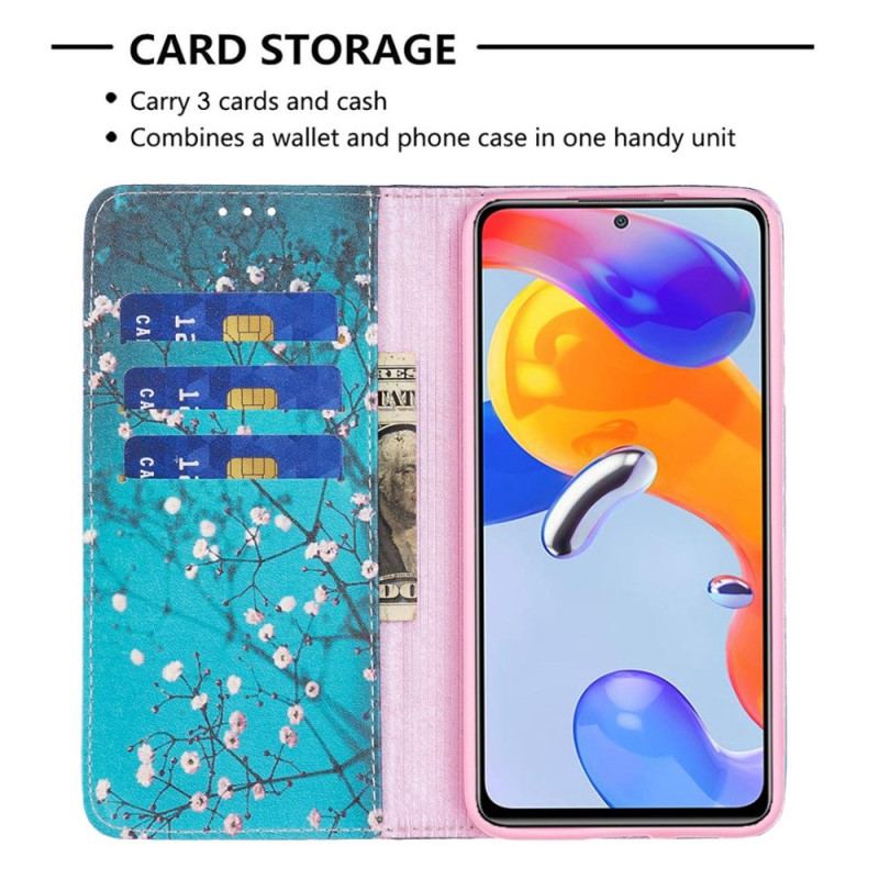 Capa De Celular Para Xiaomi Redmi 10C Flip Florais