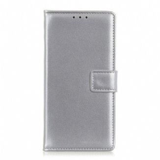 Capa De Couro Para Xiaomi Redmi 10C Couro Sintético Liso
