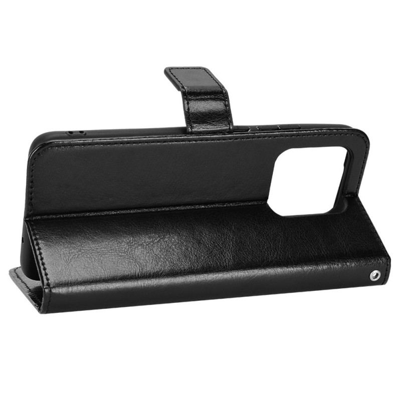 Capa Flip Para Xiaomi Redmi 10C Couro Falso Chamativo