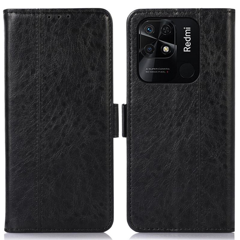 Capa Flip Para Xiaomi Redmi 10C Elegância