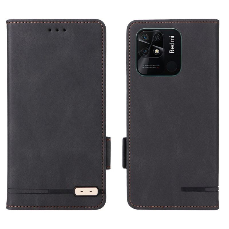 Capa Flip Para Xiaomi Redmi 10C Elegância Sutil