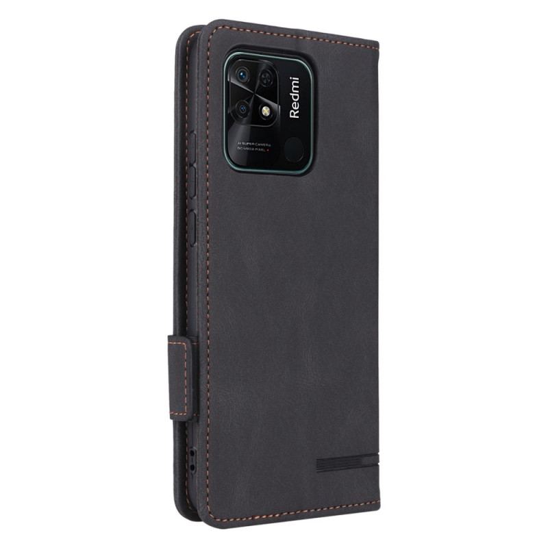 Capa Flip Para Xiaomi Redmi 10C Elegância Sutil