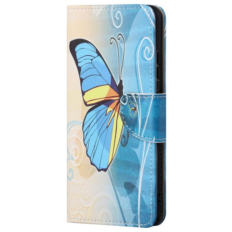 Capa Flip Para Xiaomi Redmi 10C Lindas Borboletas