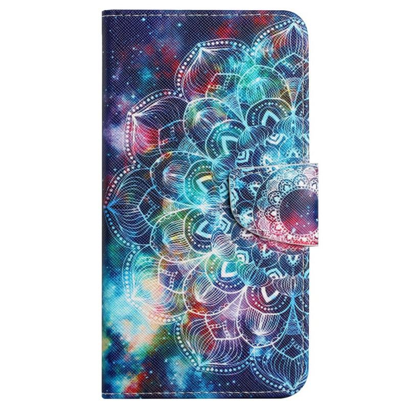 Capa Folio Para Xiaomi Redmi 10C De Cordão Mandala Strappy