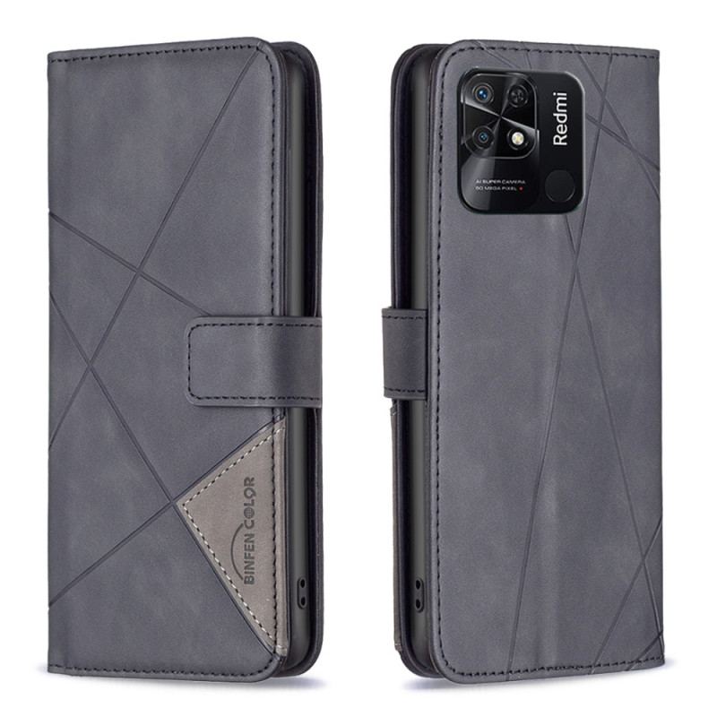 Capa Folio Para Xiaomi Redmi 10C Diamantes Binfen Color