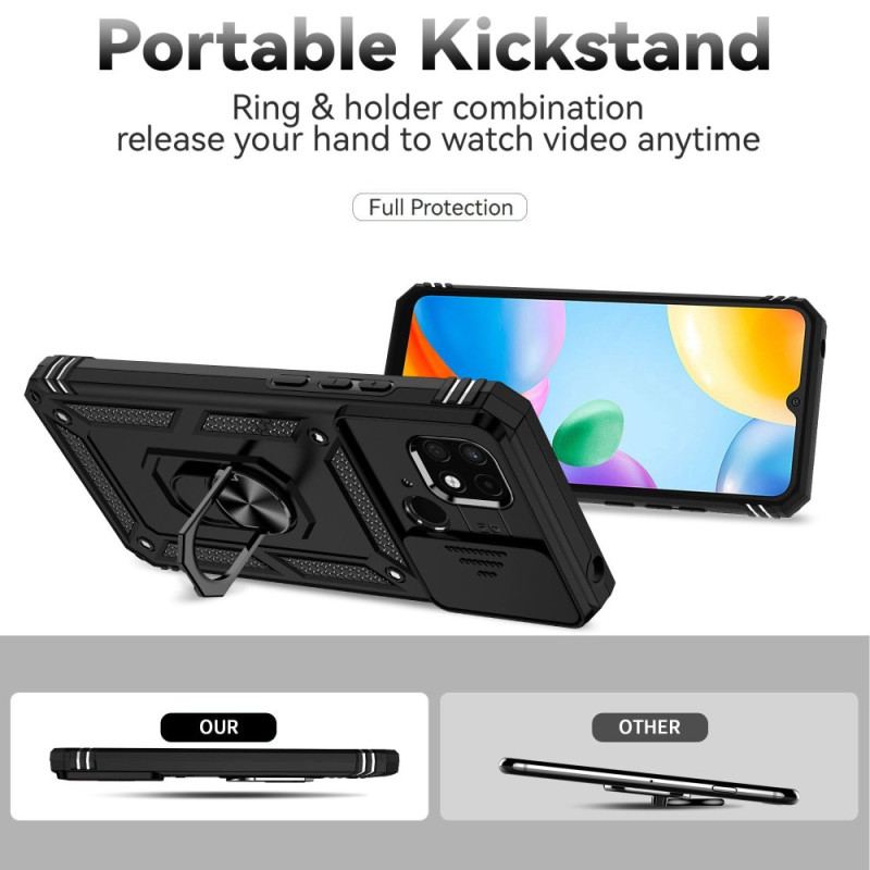 Capa Para Xiaomi Redmi 10C Anel Premium