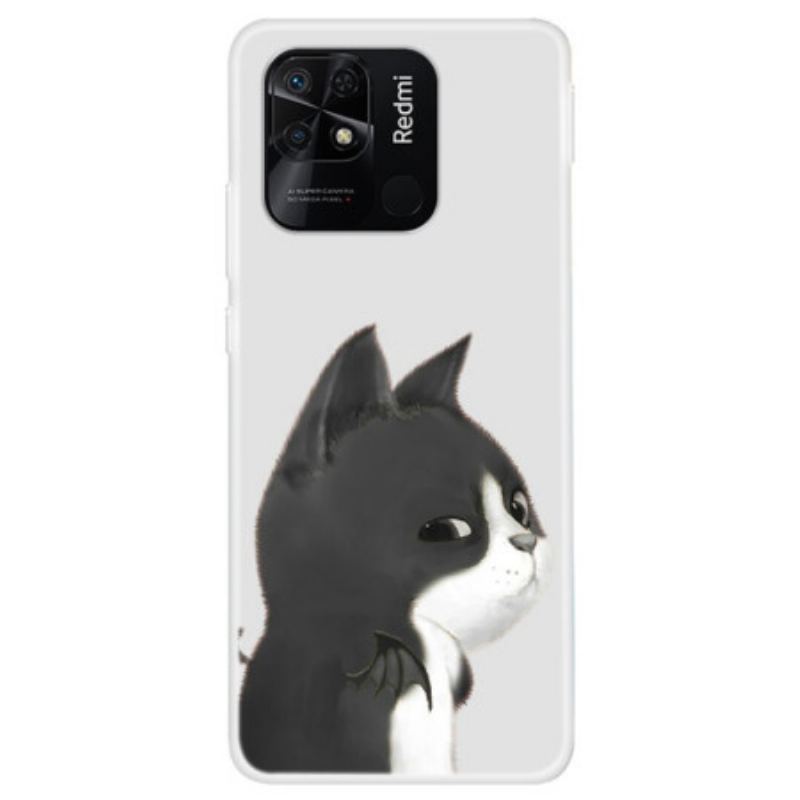 Capa Para Xiaomi Redmi 10C Gato Do Diabo