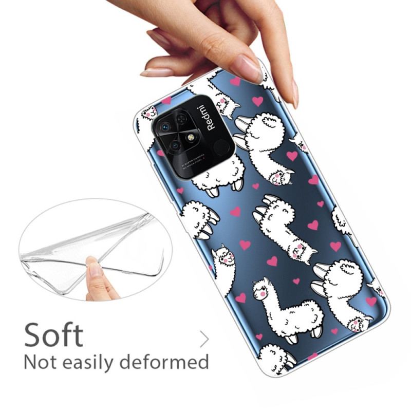 Capa Para Xiaomi Redmi 10C Lamas Múltiplos Sem Costura
