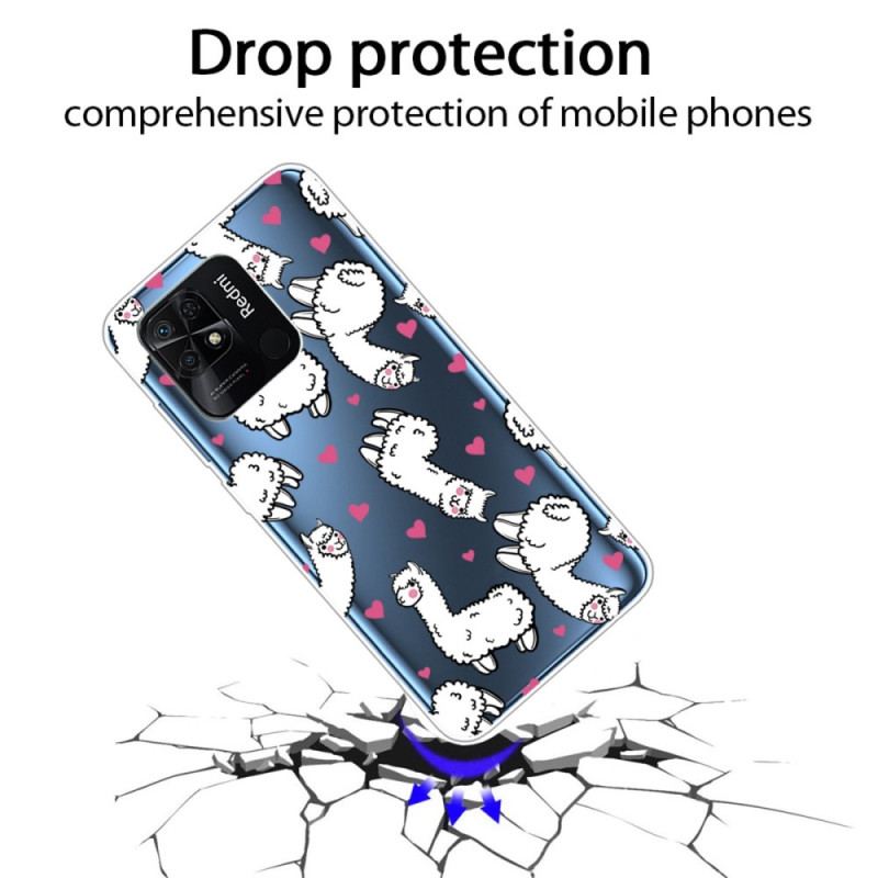 Capa Para Xiaomi Redmi 10C Lamas Múltiplos Sem Costura