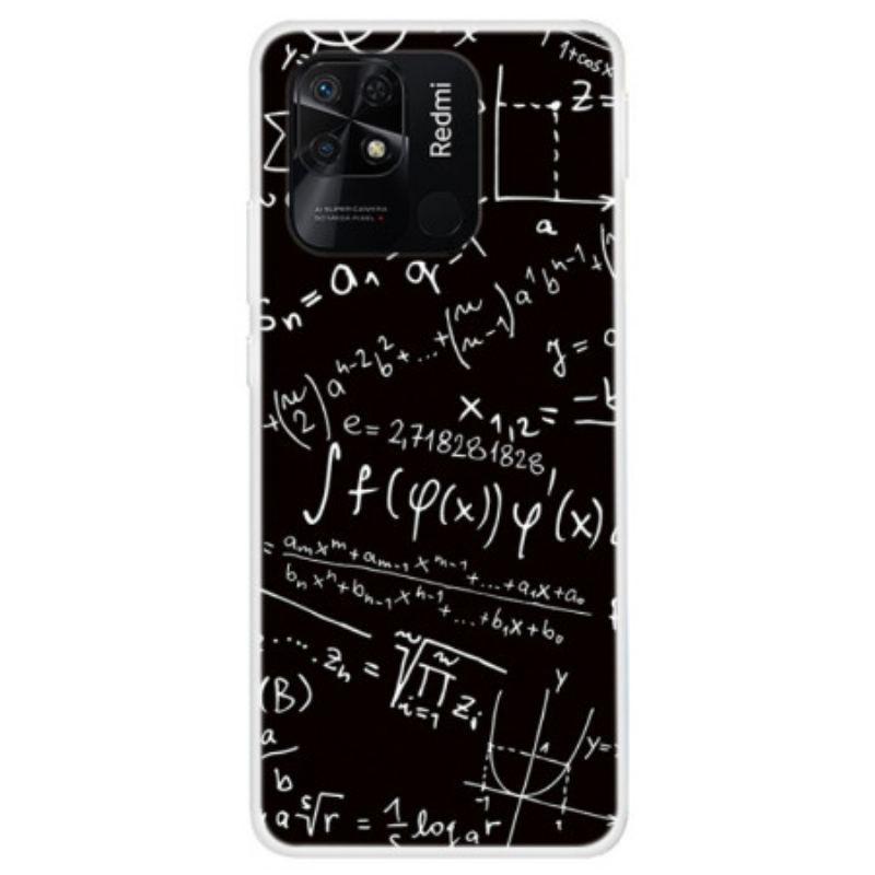 Capa Para Xiaomi Redmi 10C Matemática