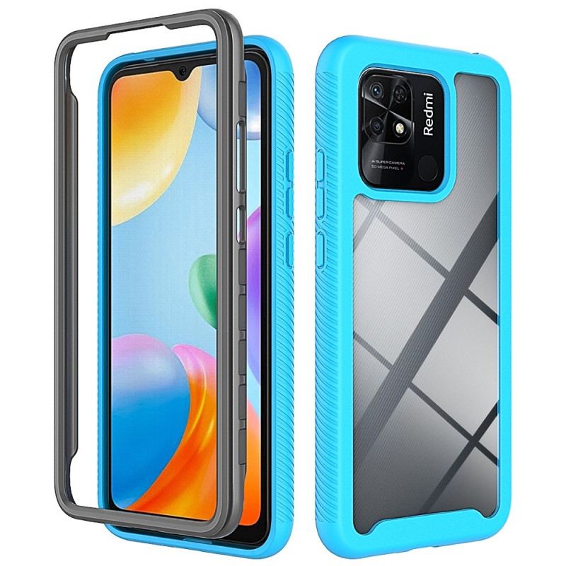 Capa Para Xiaomi Redmi 10C Pára-choques De Estrutura Híbrida