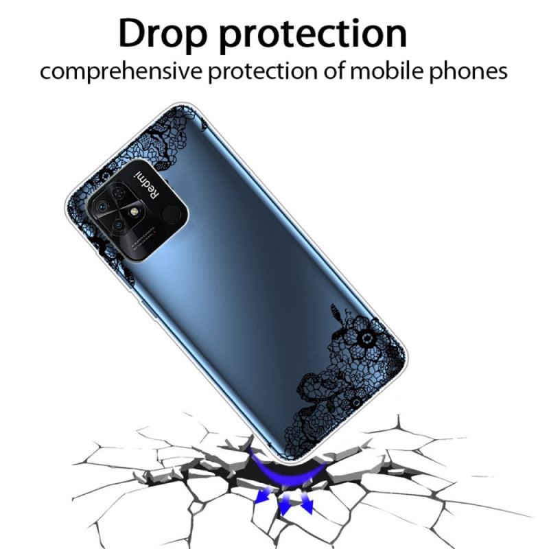 Capa Para Xiaomi Redmi 10C Renda Pura E Bonita
