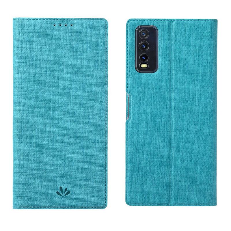 Capa De Celular Para Vivo Y20s Flip Vili Dmx Texturizado