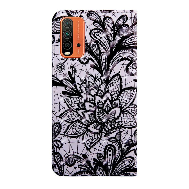 Capa Flip Para Xiaomi Redmi 9T Totalmente Renda