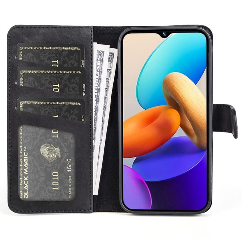 Capa De Couro Para Vivo Y35 Estilo De Couro Ondulado