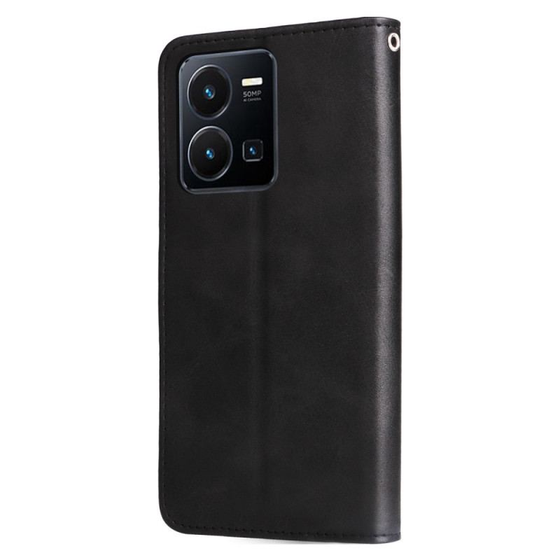 Capa Flip Para Vivo Y35 Carteira