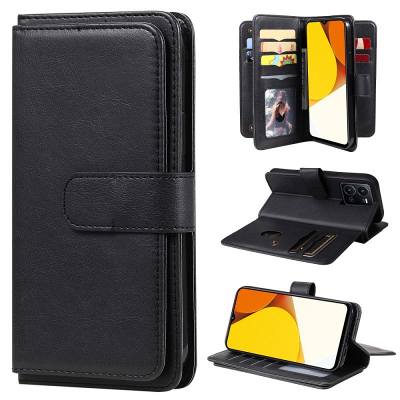 Capa Folio Para Vivo Y35 10 Porta-cartões