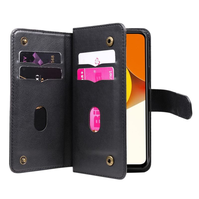 Capa Folio Para Vivo Y35 10 Porta-cartões