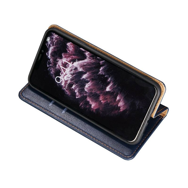 Capa De Celular Para OnePlus Nord N10 Flip Estilo De Couro Fino