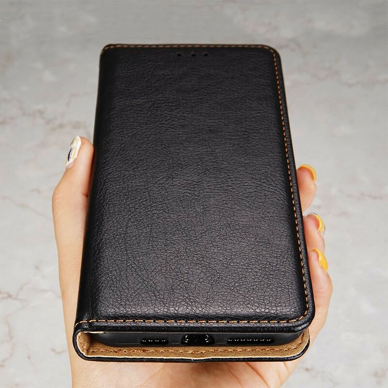 Capa De Celular Para OnePlus Nord N10 Flip Estilo De Couro Fino
