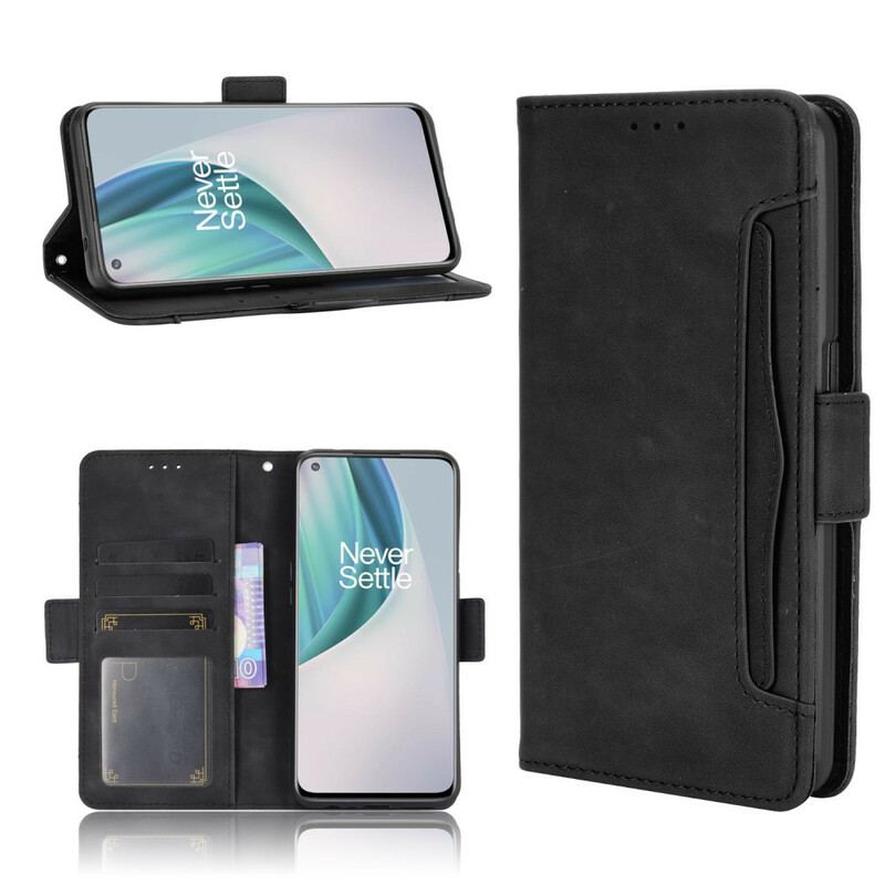 Capa Flip Para OnePlus Nord N10 Multi-card Premier Class