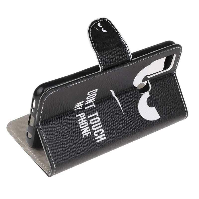Capa Flip Para OnePlus Nord N10 Não Toque No Meu Telefone