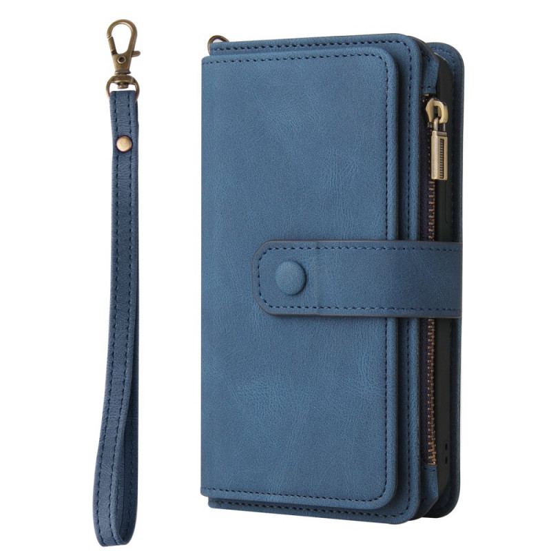 Capa Flip Para OnePlus Nord N10 Titular De Cartão Multifuncional Para 10